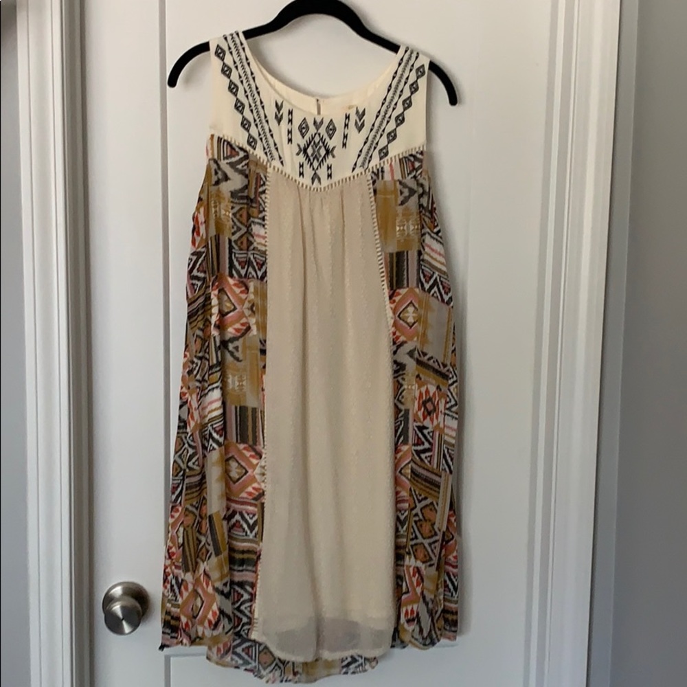 Aline dress Aztec print